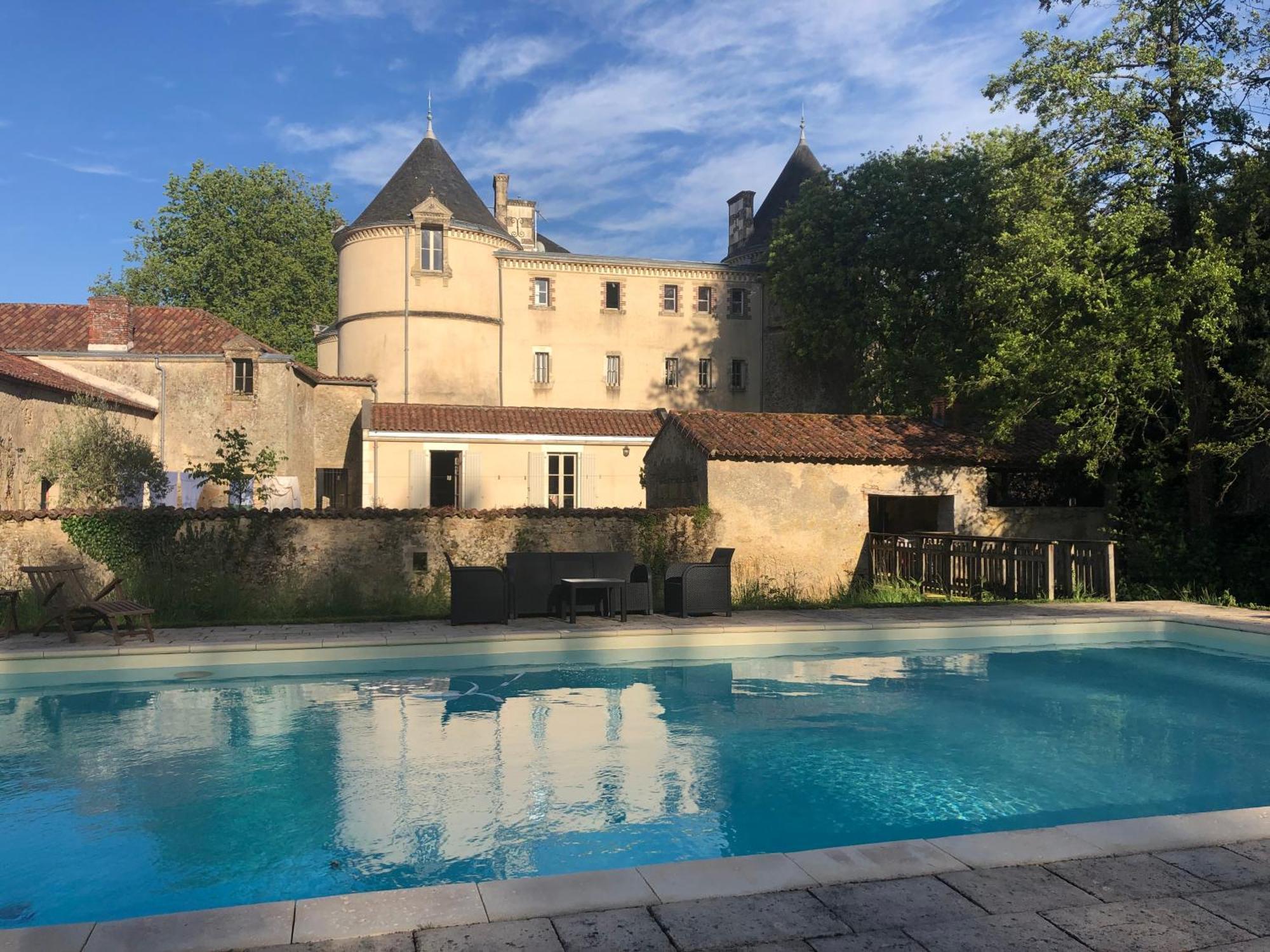 Chateau De La Mothe Saint-Sulpice-en-Pareds Kültér fotó